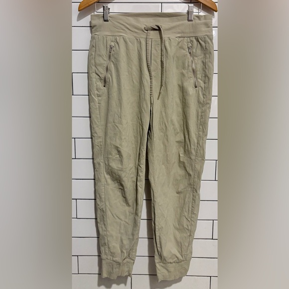 Athleta Trekkie Jogger Pants wheat 8 - Picture 4 of 7